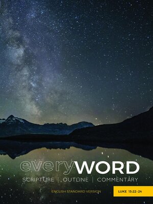 cover image of everyWORD Luke 13